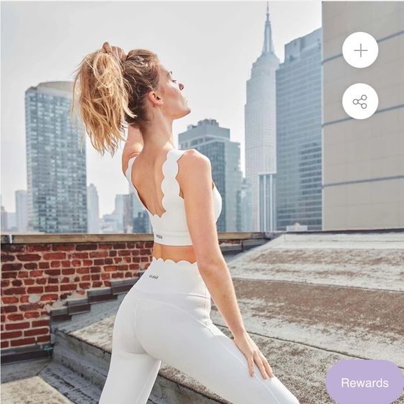 Wiskii Soufflé Sports Bra - Ivory - Picture 2 of 4